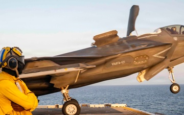 USS Tripoli Flight Operations Photos