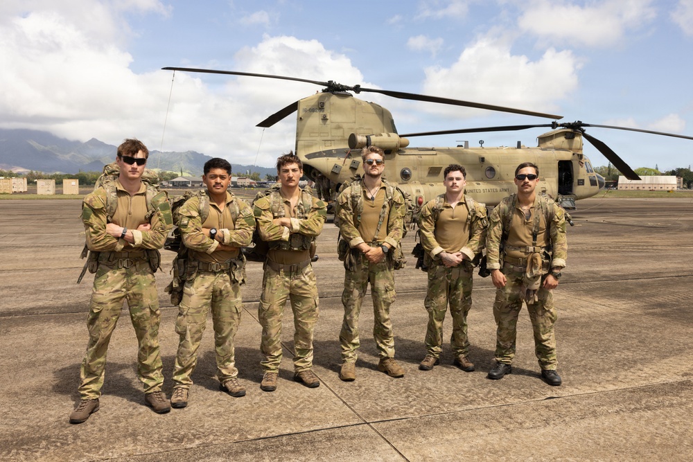 Allied and Partner Forces Conduct Cold Load Training at Schofield Barracks