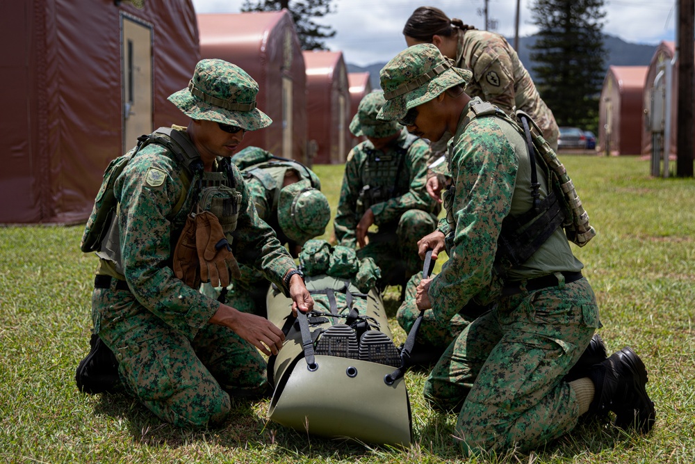Multinational Forces Train at Pacific Land Forces Team Readiness Challenge