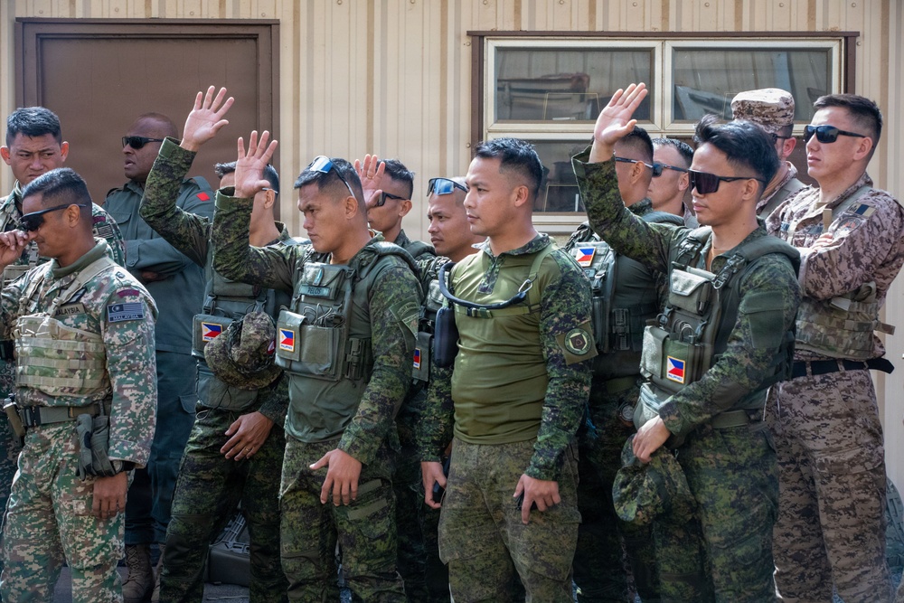 Allied and Partner Forces Conduct Cold Load Training at Schofield Barracks