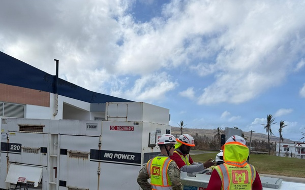 USACE Continues Support to Saipan Post Super Typhoon Sinlaku