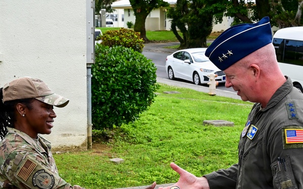 5th Air Force commander visits Kadena, underscores readiness