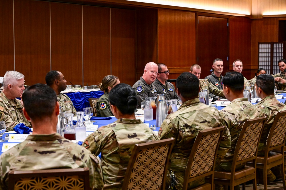 5th Air Force commander visits Kadena, underscores readiness