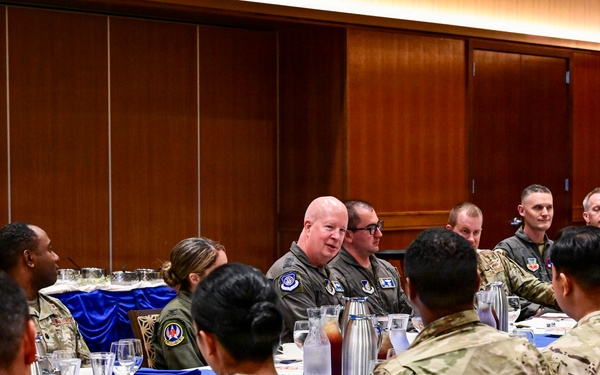 5th Air Force commander visits Kadena, underscores readiness