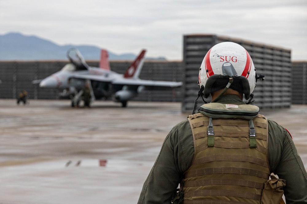 Red Devils fly sorties out of Gwangju Air Base