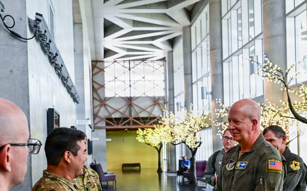 5th Air Force commander visits Kadena, underscores readiness