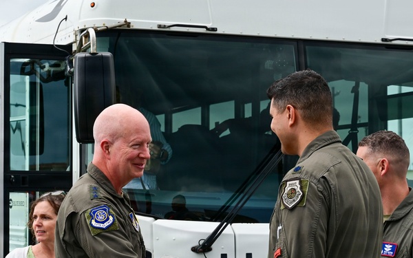 5th Air Force commander visits Kadena, underscores readiness
