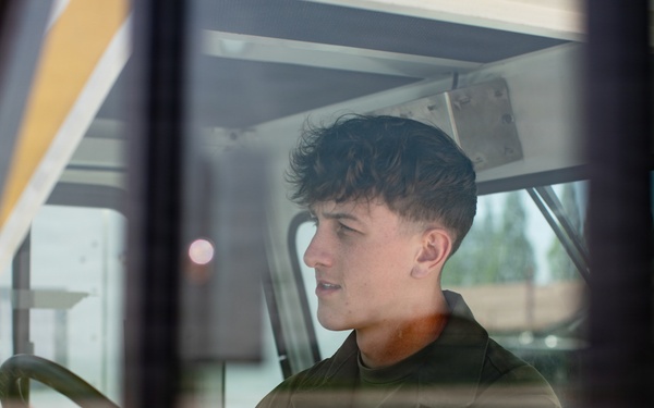 VMFA-232 Train out of Gwangju Air Base