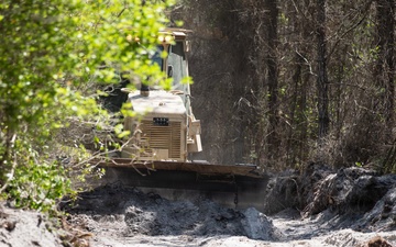 Georgia National Guard Engineers Provide Ground Support in Multiagency Wildfire Response