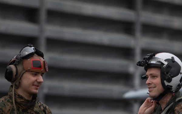 VMFA-232 Train out of Gwangju Air Base