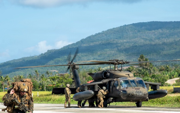 Balikatan 2026: 3rd LCT arrives at Calayan for MKTSO-N