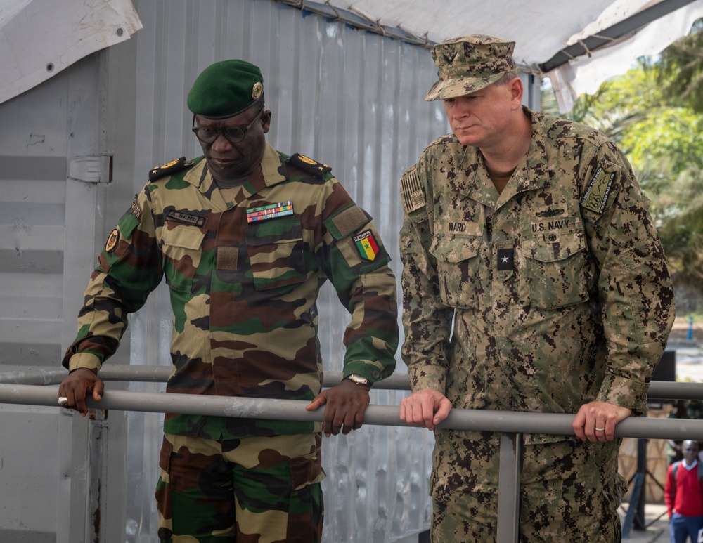 Obangame Express 2026 participants conduct a VBSS demonstration