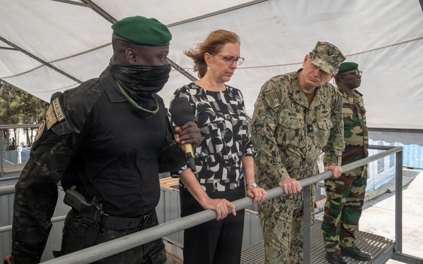 Obangame Express 2026 participants conduct a VBSS demonstration