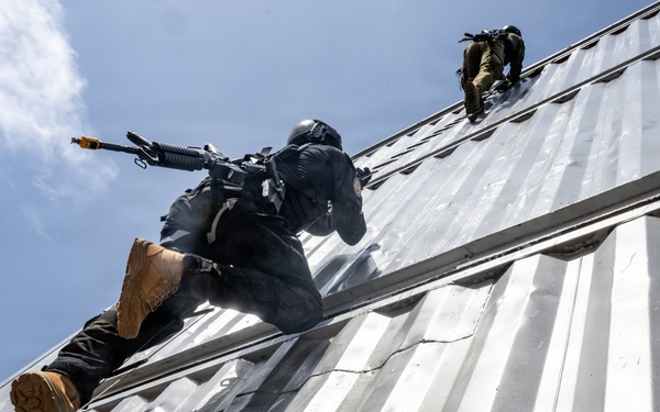 Obangame Express 2026 participants conduct a VBSS demonstration