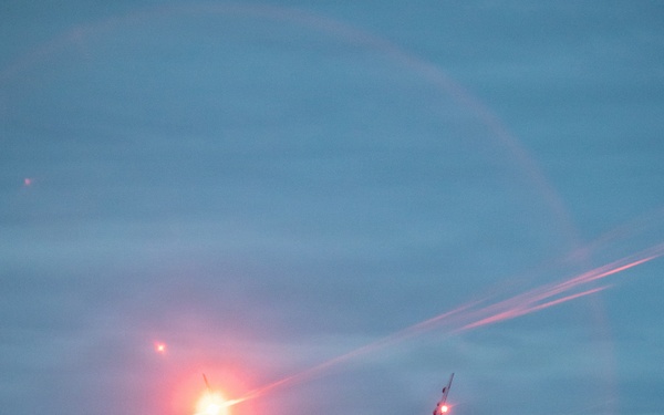 VMFA-232 Train out of Gwangju Air Base