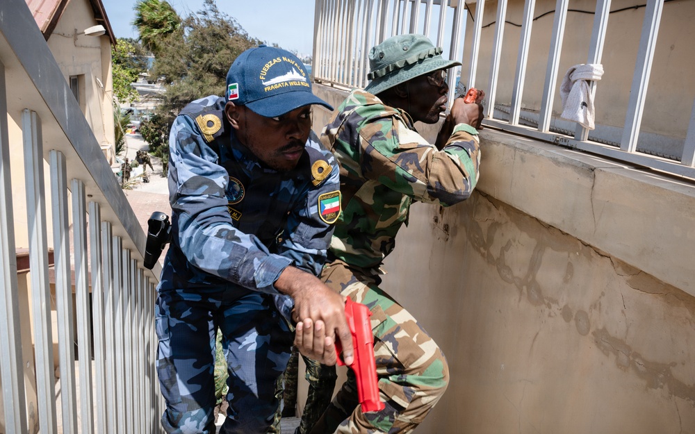 Obangame Express 2026 rappel and VBSS scenario training