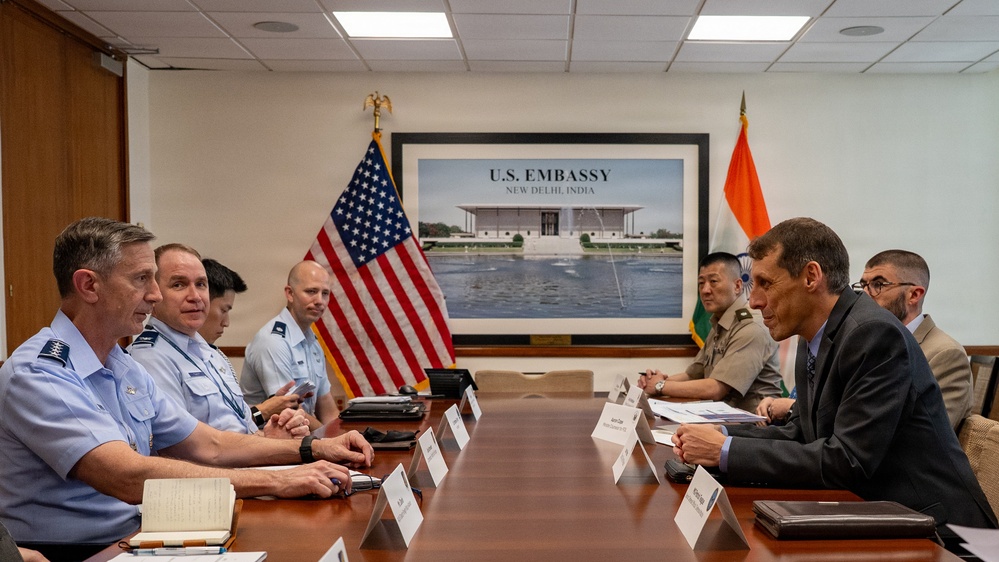 Pacific Air Forces Commander visits India