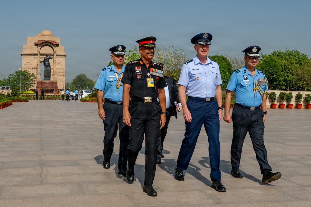 Pacific Air Forces Commander visits India