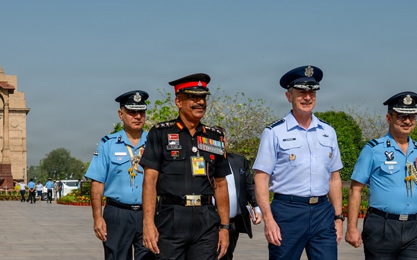 Pacific Air Forces Commander visits India