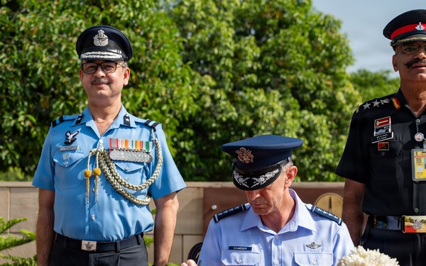 Pacific Air Forces Commander visits India