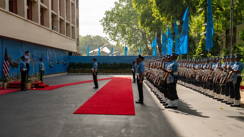 Pacific Air Forces Commander visits India