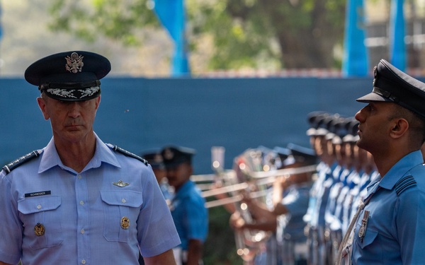 Pacific Air Forces Commander visits India