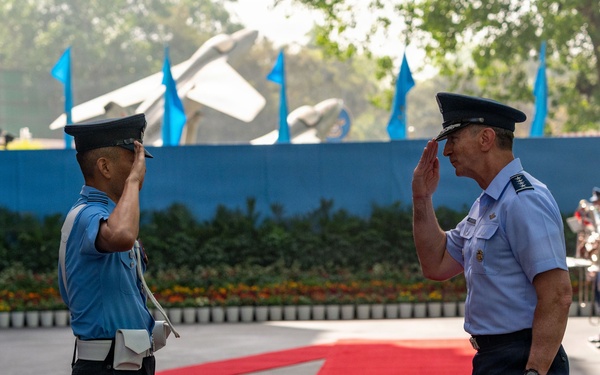 Pacific Air Forces Commander visits India