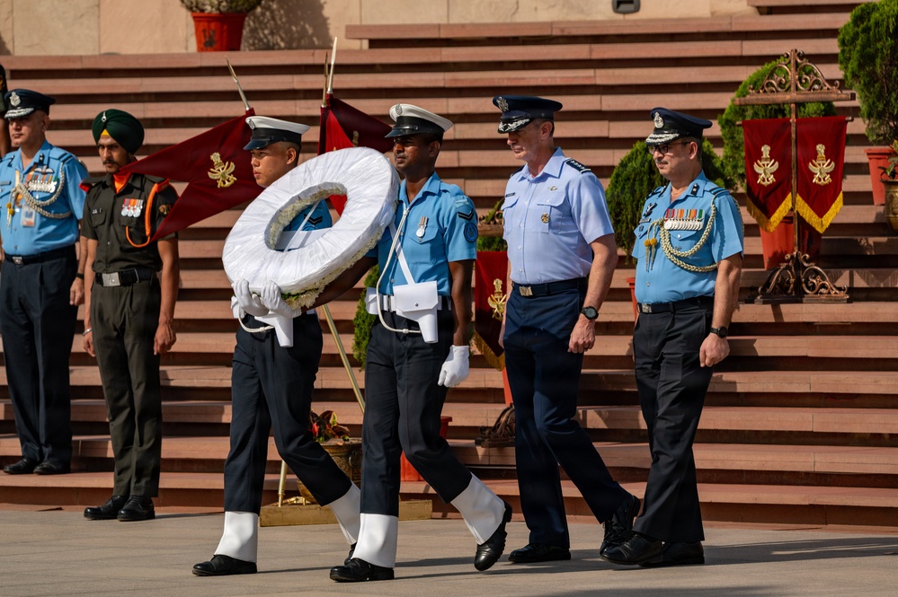 Pacific Air Forces Commander visits India