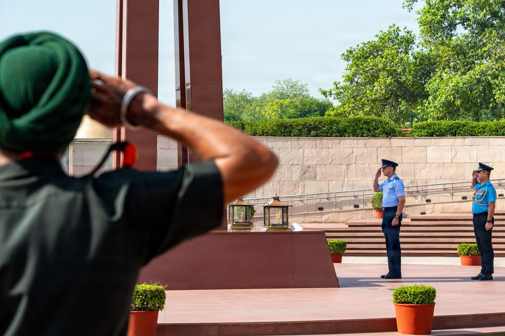 Pacific Air Forces Commander visits India