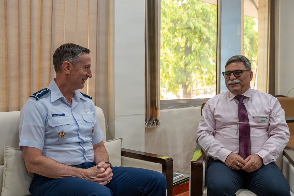 Pacific Air Forces Commander visits India