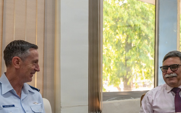 Pacific Air Forces Commander visits India