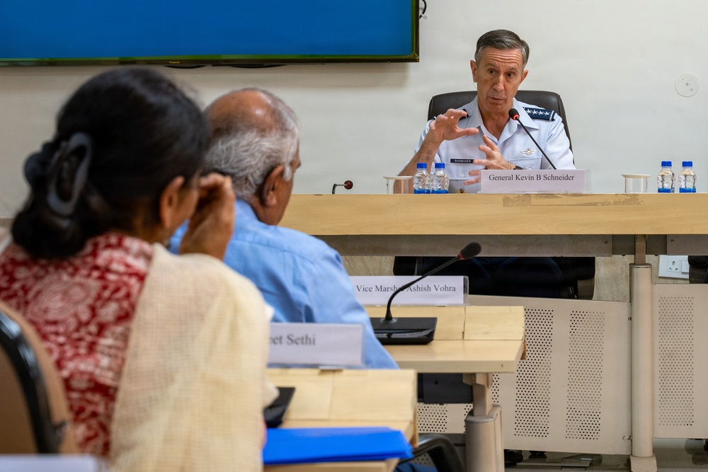 Pacific Air Forces Commander visits India