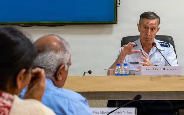 Pacific Air Forces Commander visits India