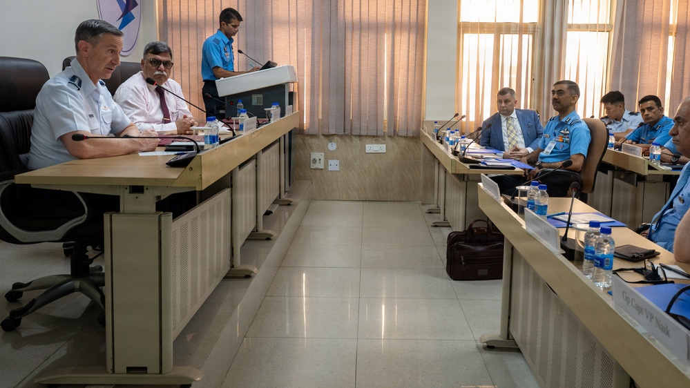 Pacific Air Forces Commander visits India