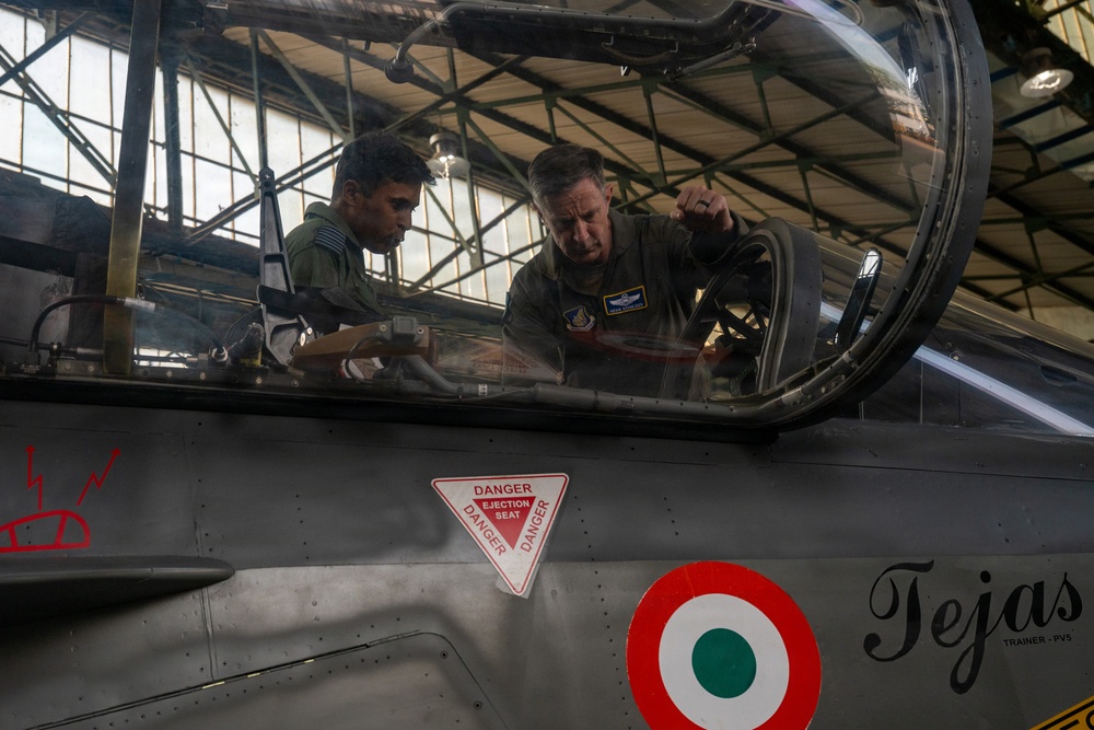 Pacific Air Forces Commander visits India