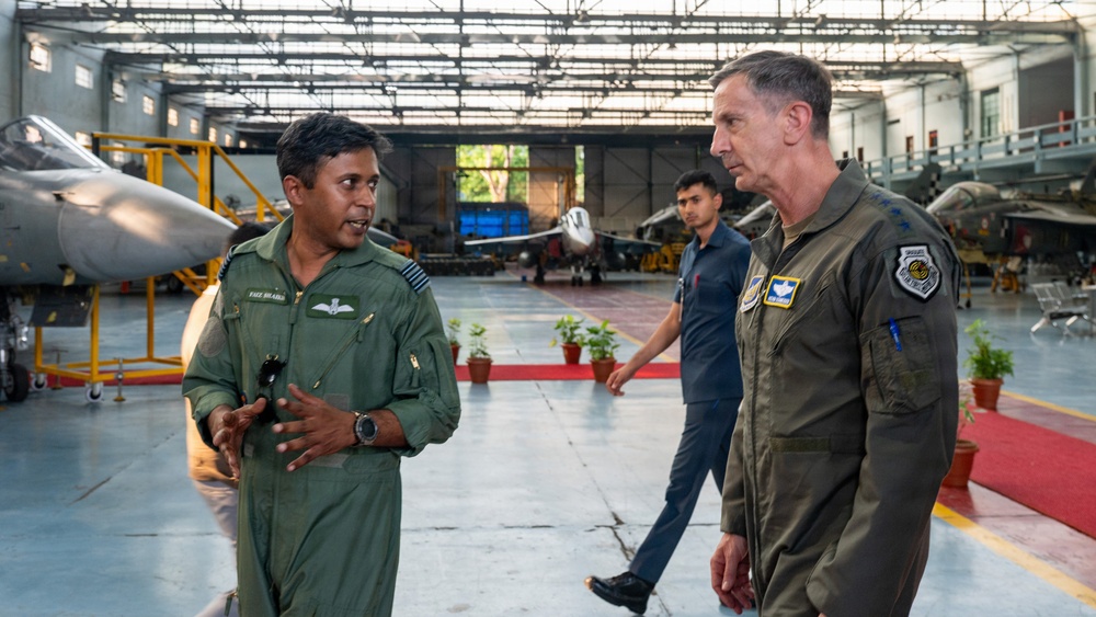 Pacific Air Forces Commander visits India