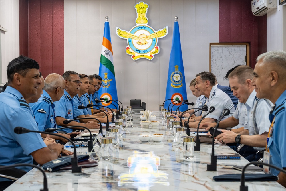 Pacific Air Forces Commander visits India