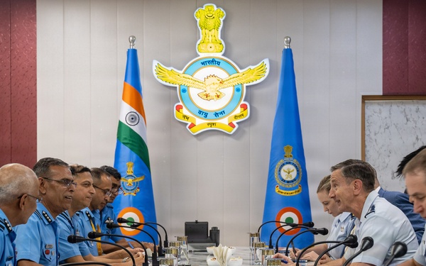 Pacific Air Forces Commander visits India
