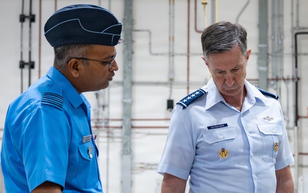 Pacific Air Forces Commander visits India