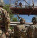 JTF-SB service members rappel from bridge during Air Assault training