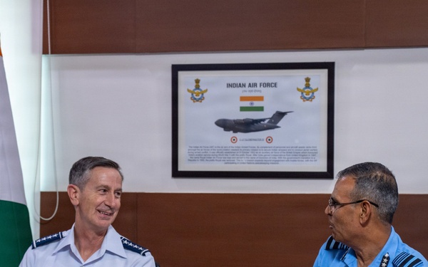 Pacific Air Forces Commander visits India