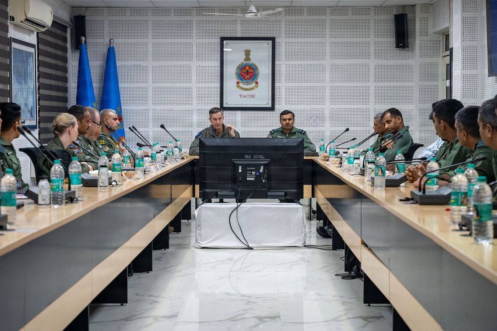 Pacific Air Forces Commander visits India