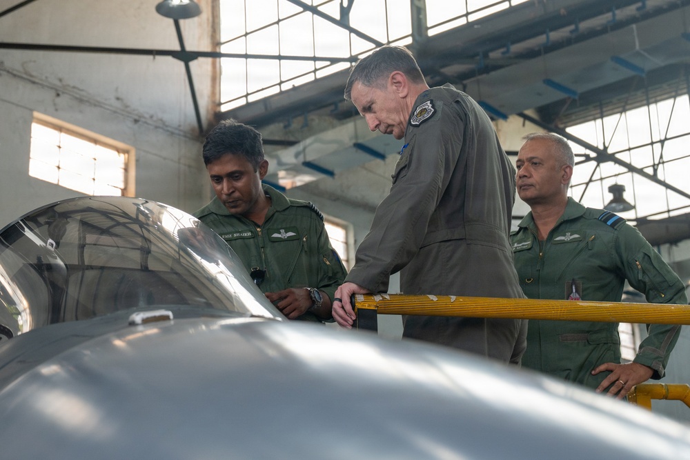 Pacific Air Forces Commander visits India