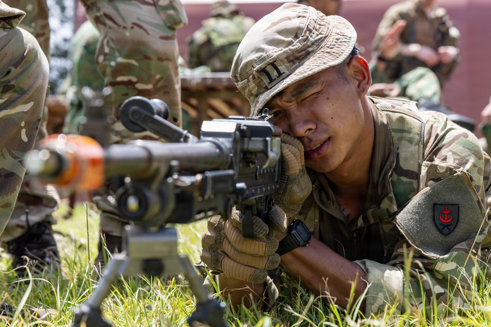 International Soldiers Undergo Familiarization Training During PLFTRC