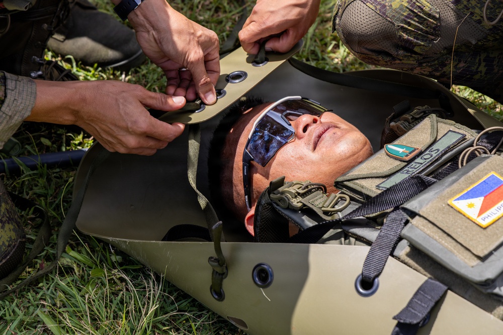 International Soldiers Undergo Familiarization Training During PLFTRC