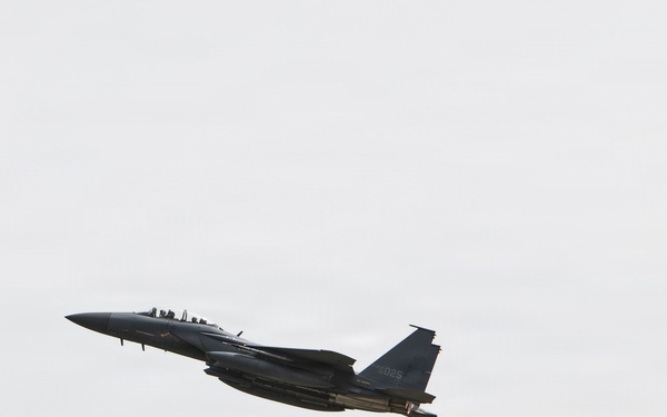 VMFA-232 Train out of Gwangju Air Base