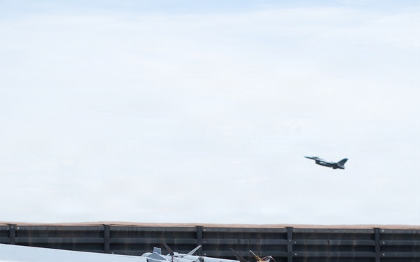 VMFA-232 Train out of Gwangju Air Base