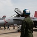 VMFA-232 Train out of Gwangju Air Base