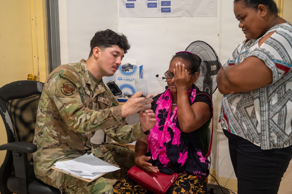 Medical Services Provide Care to Patients in Chuuk Micronesia - Day 1