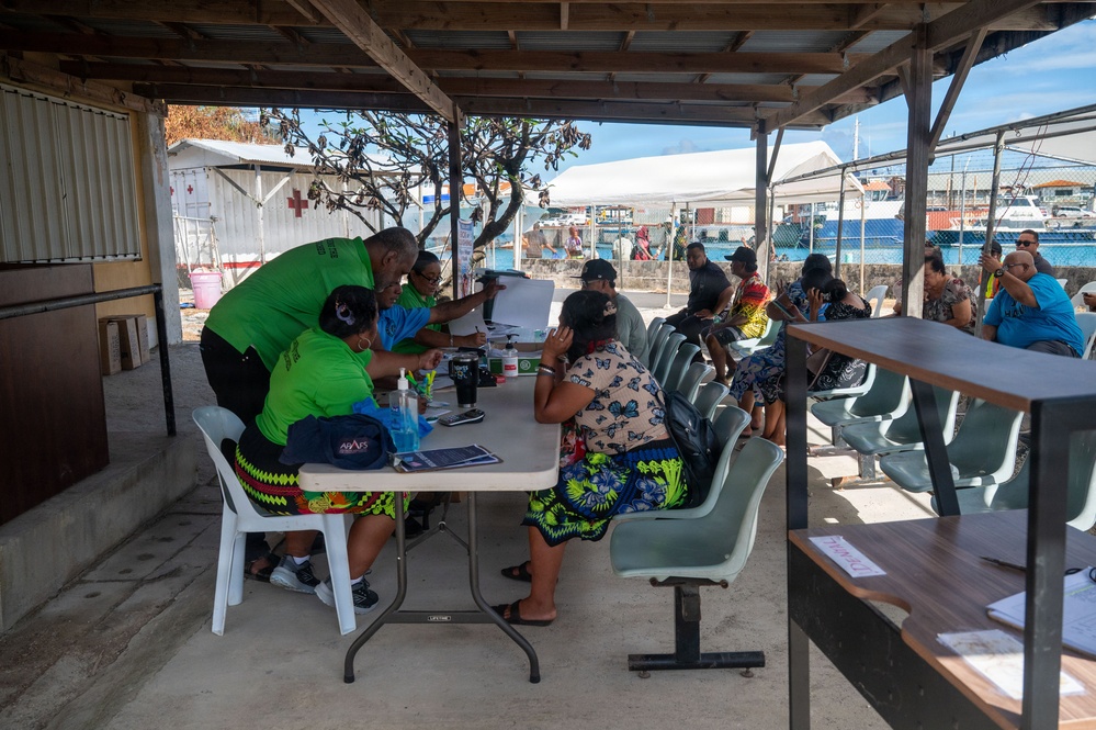 Medical Services Provide Care to Patients in Chuuk Micronesia - Day 1